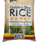 Golden star rice Premium long grain Parboiled rice 8kg