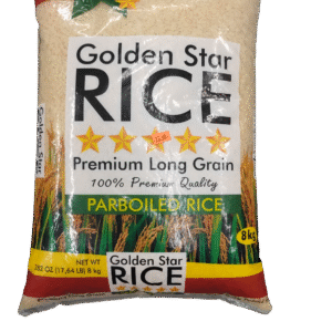 Golden star rice Premium long grain Parboiled rice 8kg