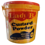 Lady B Custard Powder With vanilla Flavour 1.6kg