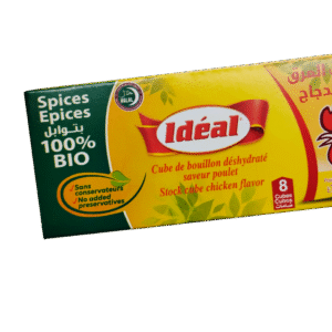 Idéal Cube de bouillon déshydraté saveur poulet