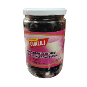 Oualili OLives Noires Grecques 400g