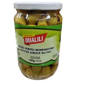 Oualili Olives Vertes Dénoyautées 340g