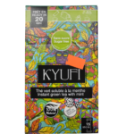 Kyufi Instant Green Tea with Mint 15 Sachets