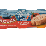 Flouka Thon entier a la Sauce Tomate 3*80g