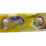 Safi Thon Pale en Morceaux Huile de Tournesol 3*80g