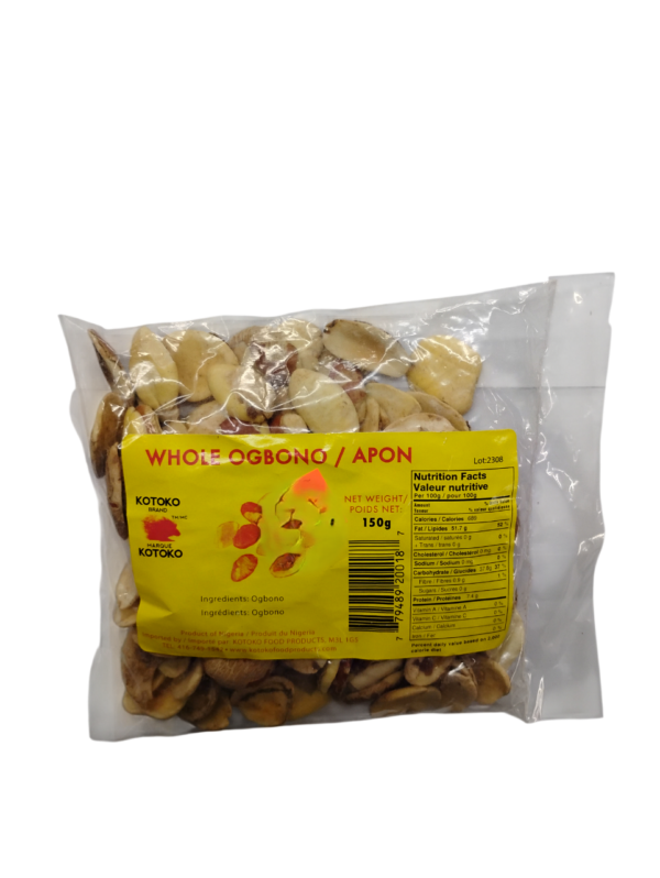 Kotoko Brand Whole Ogbono (Apon) 50g | Baobab Store