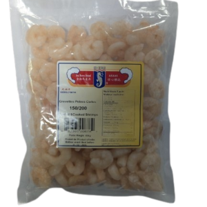 Sea Horse Brand Crevettes Pelées Cuites 454g