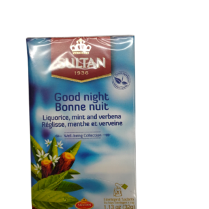 Sultan Bonne Nuit Reglisse, Menthe et Verveine 32g