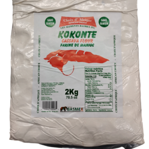 Choix d'Afrique Kokonte Farine de Manioc 2kg