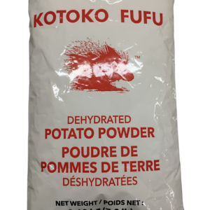 Kotoko Fufu Poudre de Pomme de Terre Déshydratées 3.18kg(7lb)